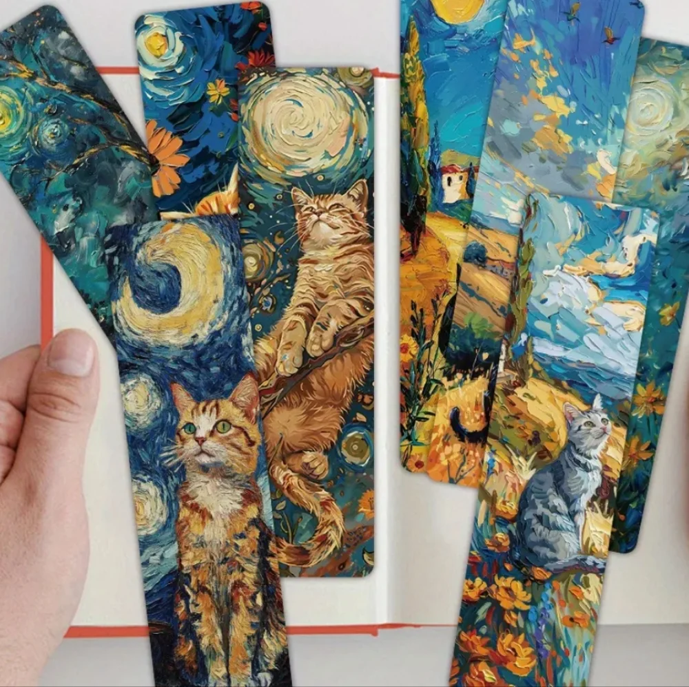 Colorful Cat Bookmark Collection - Picture 3 of 9